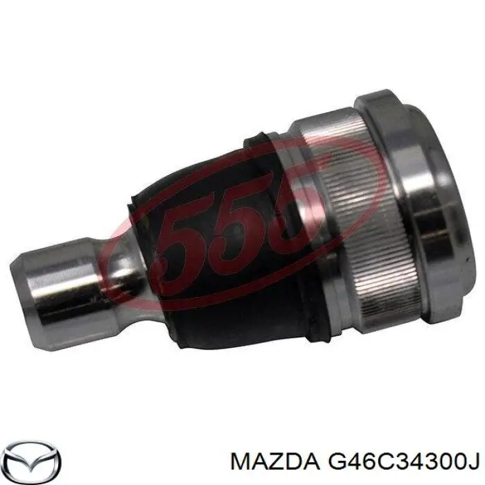 G46C34300J Mazda barra oscilante, suspensión de ruedas delantera, inferior derecha