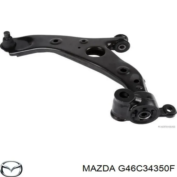 Brazo inferior izquierdo de la suspensión delantera Mazda G46C34350F precio, desde 79,47 EUR