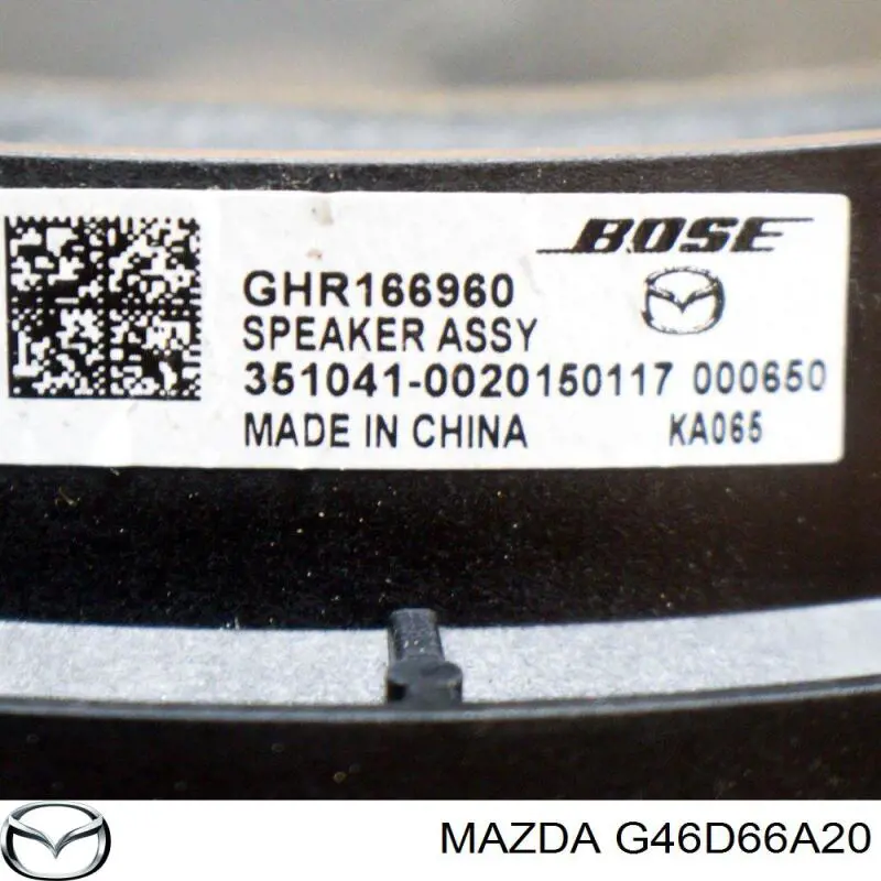  Mazda G46D66A20 precio, desde 236,68 EUR