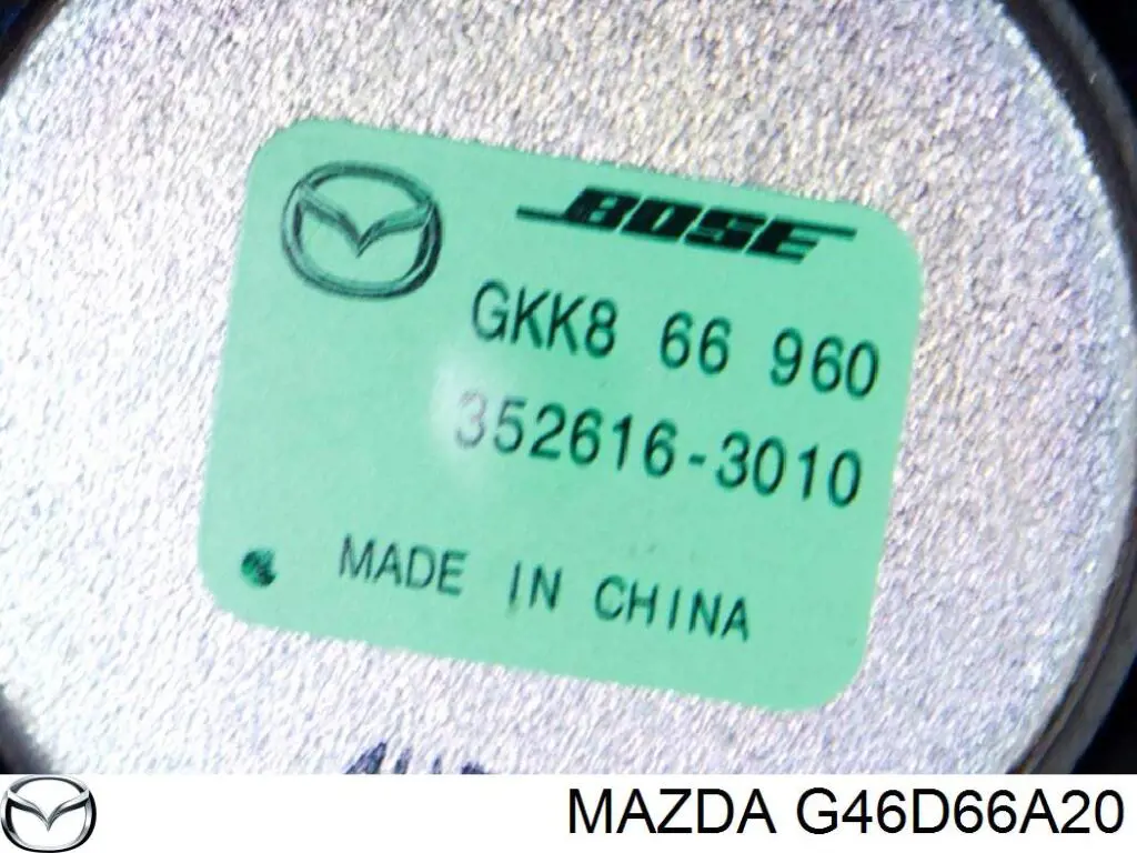 G46D66A20 Mazda 