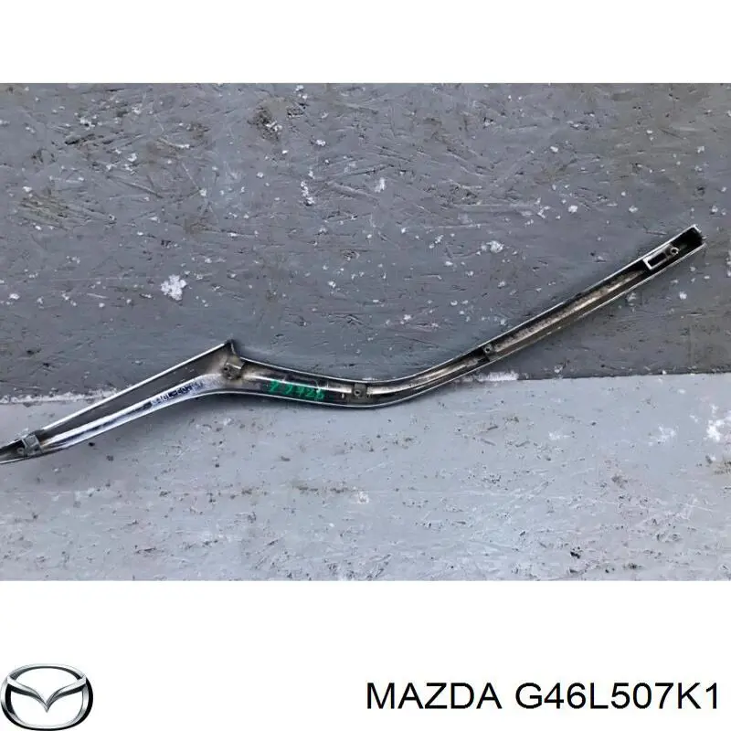 Moldura de rejilla de radiador izquierda MAZDA G46L507K1