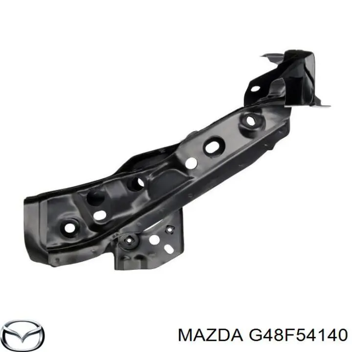 Soporte de radiador izquierdo para Mazda 6 (GJ, GL)