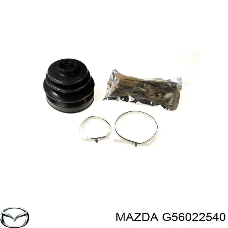 Fuelle de semieje delantero interior F03722540 Mazda