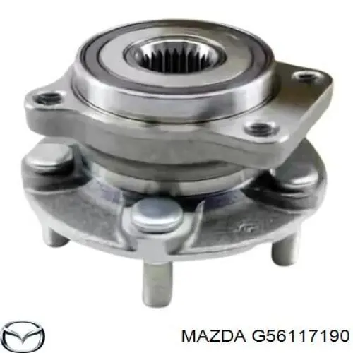 G56117190 Mazda cojinete de rueda delantero