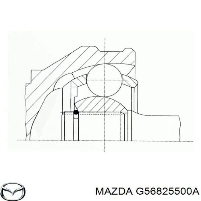 Comprar G56825500A Mazda Junta homocinetica