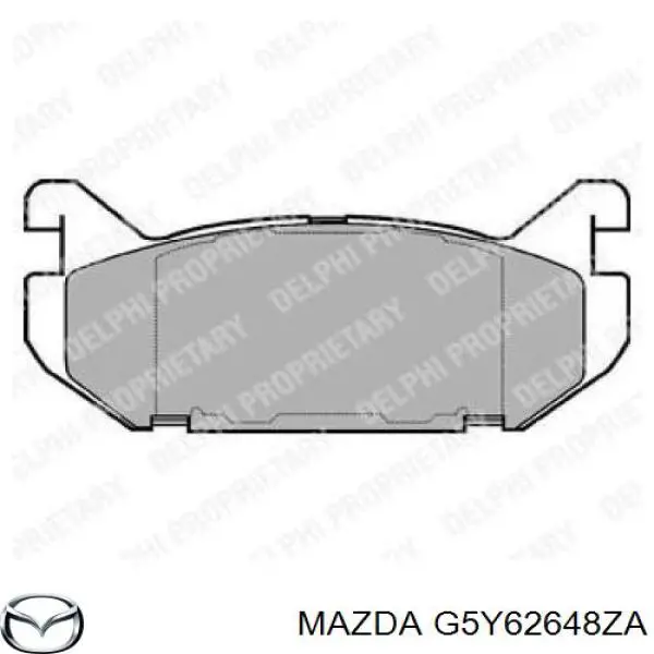 G5Y62648ZA Mazda pastillas de freno traseras