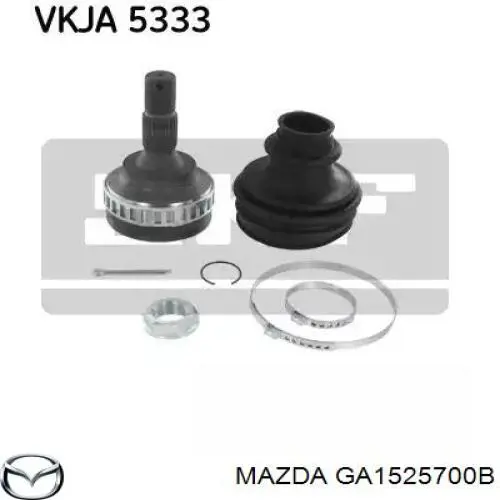 Comprar GA1525700B Mazda Eje intermedio de transmisión