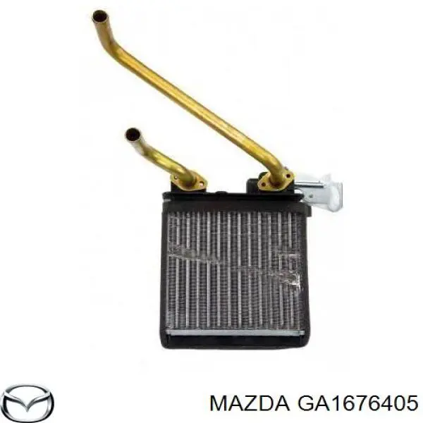 Radiador interior para Mazda 626 II GC