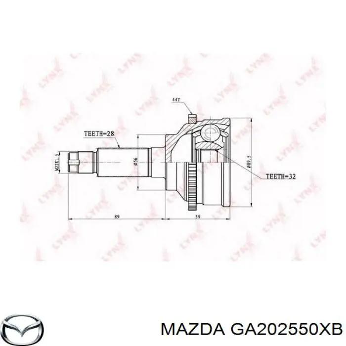 GA202550XB Mazda