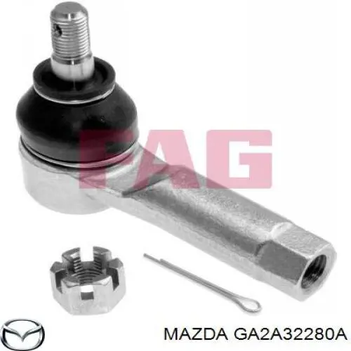 Comprar GA2A32280A Mazda Rótula barra de acoplamiento exterior