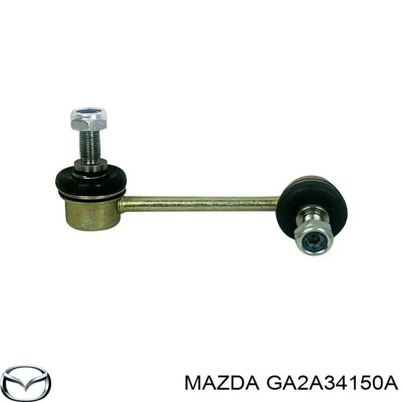 Bieleta estabilizadora delantera derecha GA2A34150A Mazda