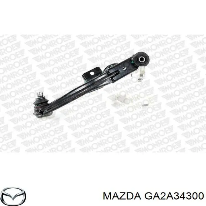 Brazo inferior derecho de la suspensión delantera Mazda GA2A34300