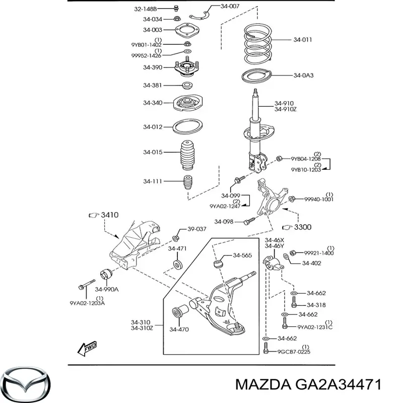 GA2A34471 Mazda