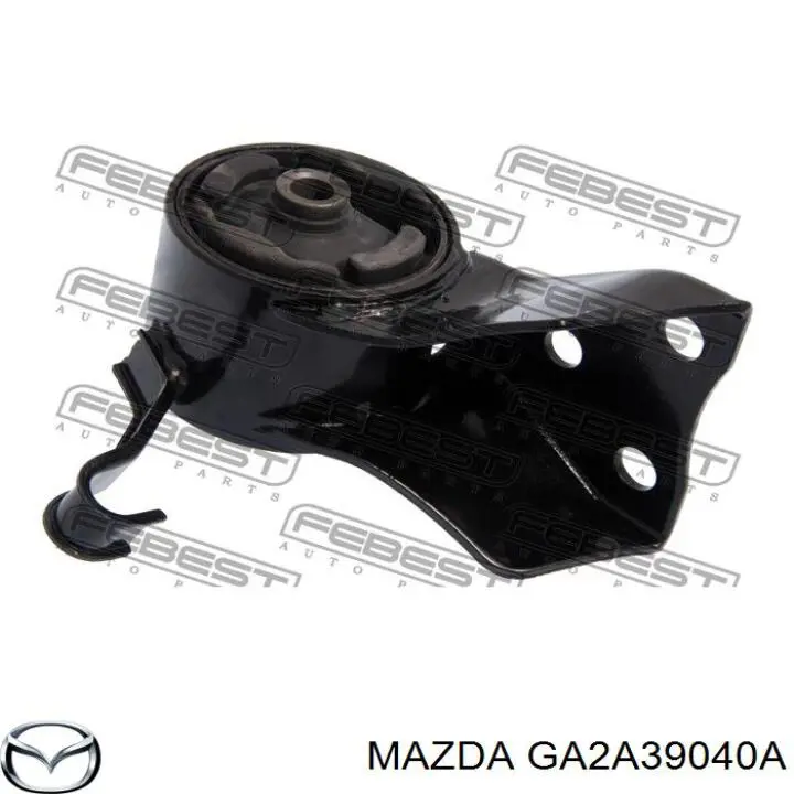 GA2A39040A Mazda soporte de motor trasero