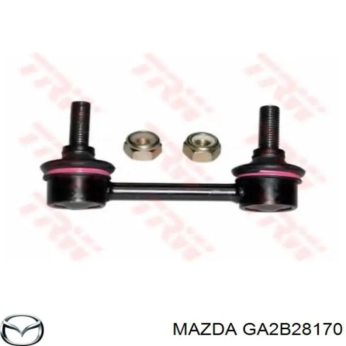 GA2B-28-170 Mazda soporte de barra estabilizadora trasera