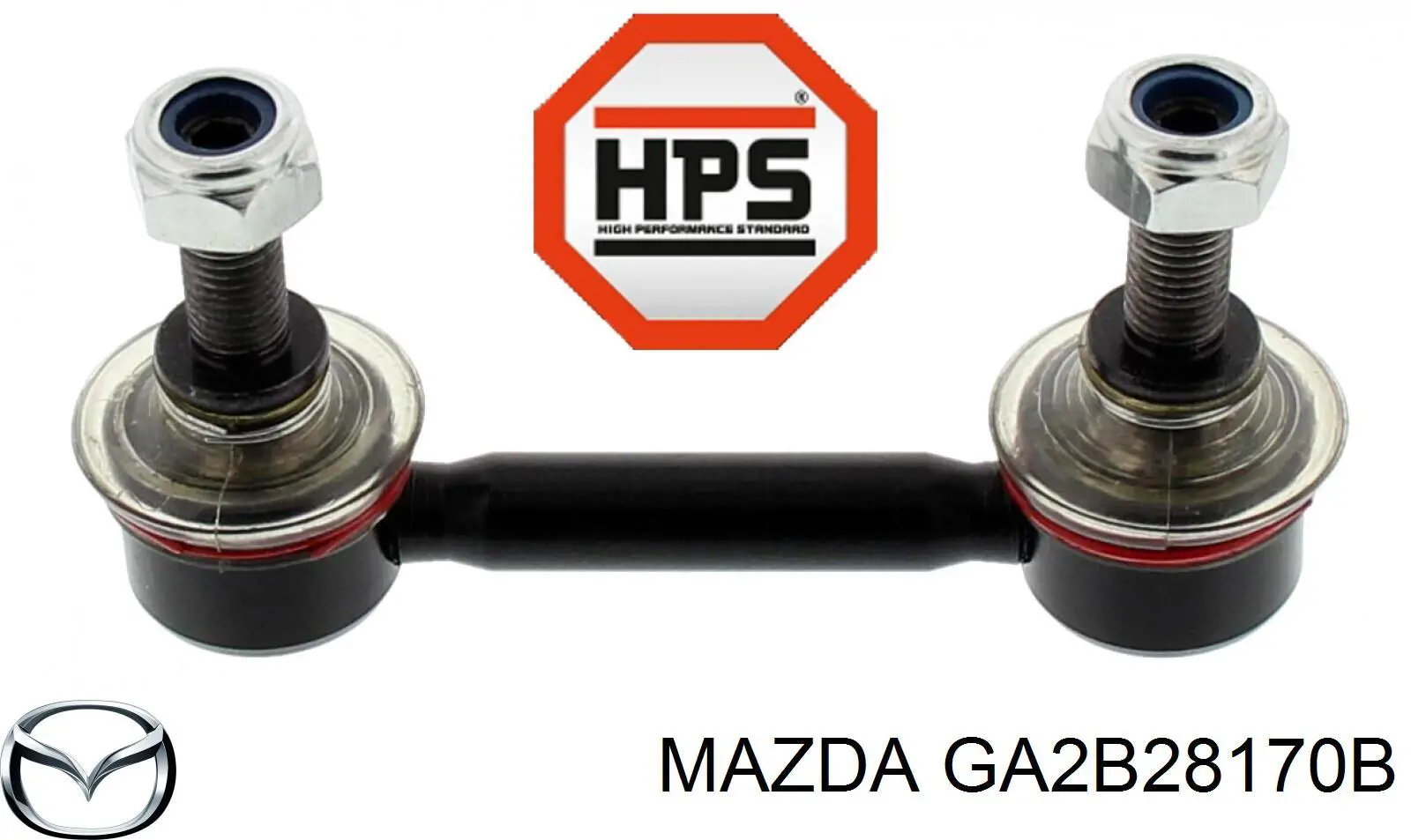 GA2B28170B Mazda soporte de barra estabilizadora trasera