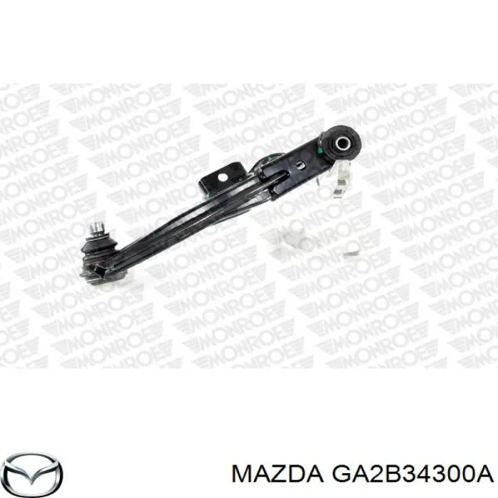 GA2B34300A Mazda barra oscilante, suspensión de ruedas delantera, inferior derecha