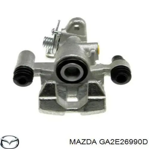 GA2E26990D Mazda pinza de freno trasera izquierda