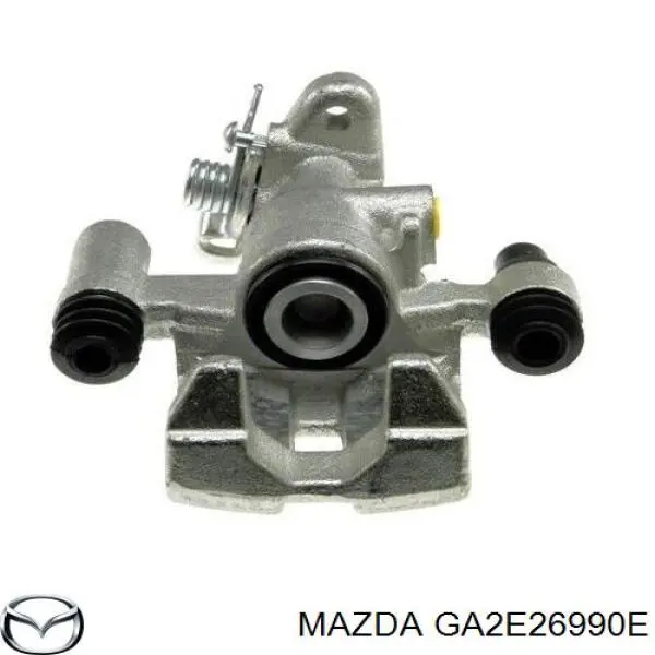 GA2E26990E Mazda pinza de freno trasera izquierda