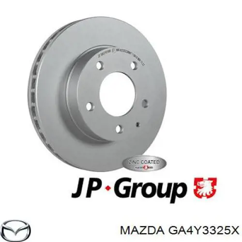 Frenos delanteros Mazda GA4Y3325X precio, desde 32,98 EUR