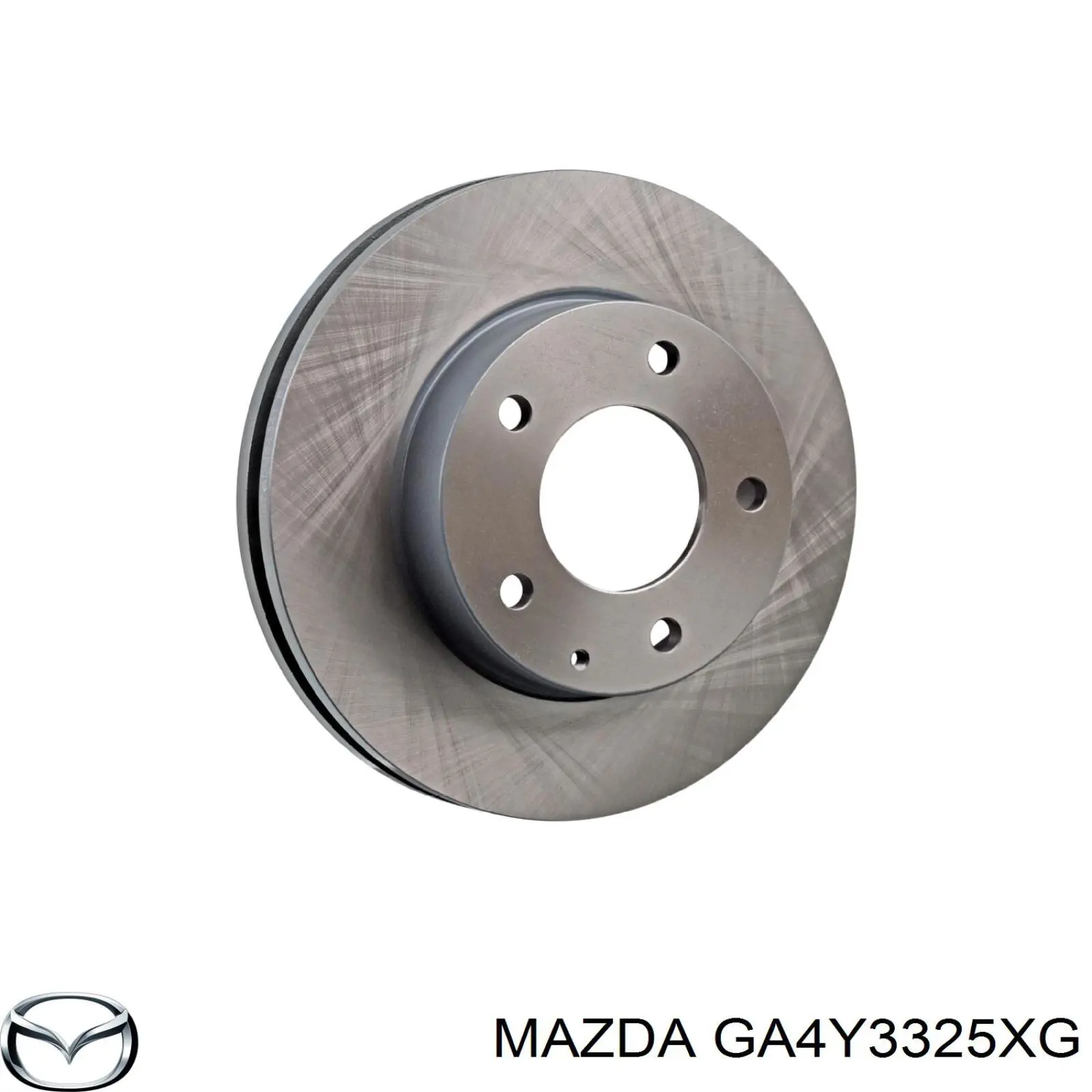 GA4Y 33 25XG Mazda disco de freno delantero