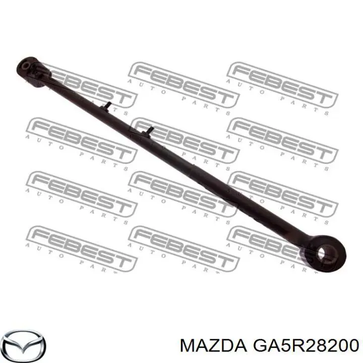 Palanca De Soporte Suspension Trasera Longitudinal Inferior Izquierda/Derecha para Mazda 626 (GE)