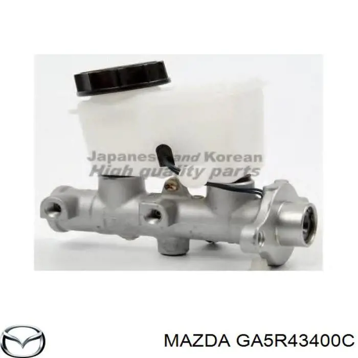 GA5R43400C Mazda cilindro principal de freno