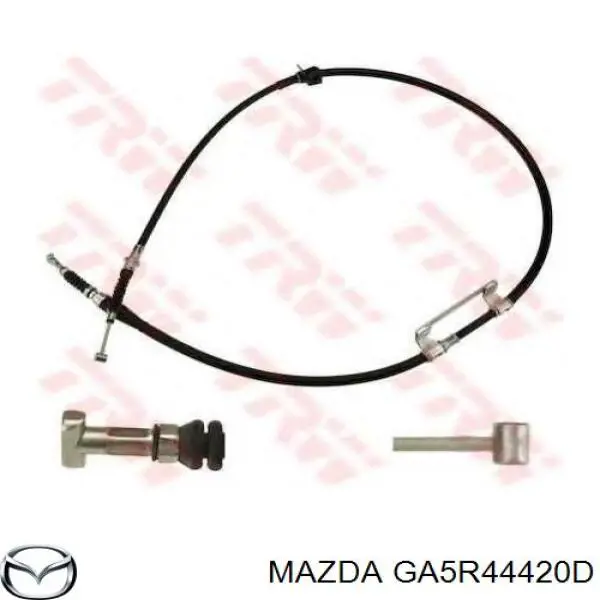 Cable de freno de mano trasero izquierdo Mazda GA5R44420D precio, desde 32,91 EUR