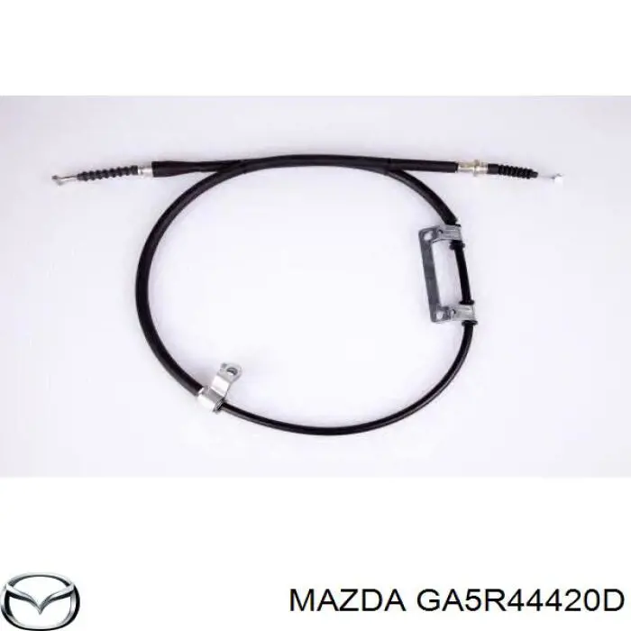 GA5R44420D Mazda Cable de freno de mano trasero izquierdo