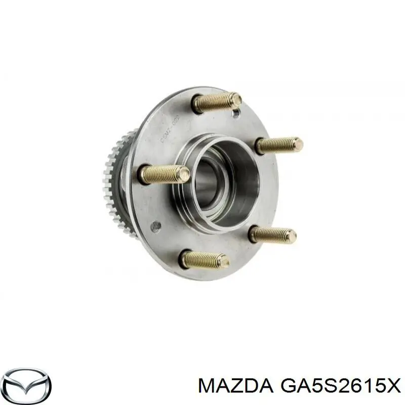 Cubo de rueda trasero GA5S2615X Mazda