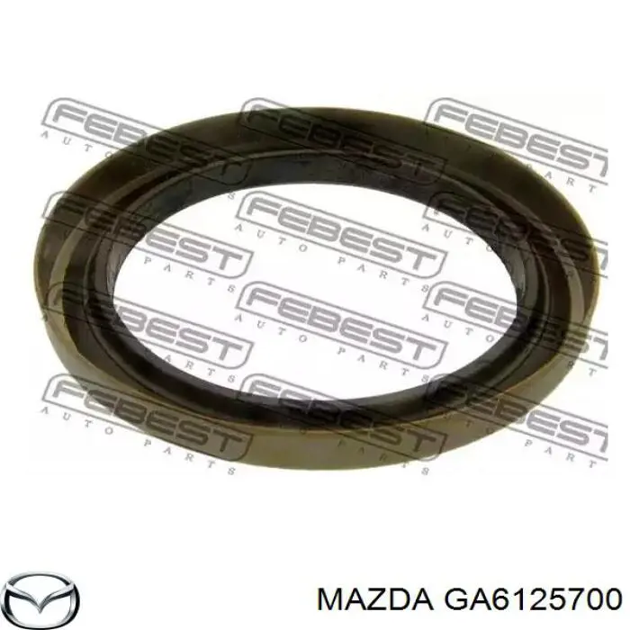 Semieje de transmisión intermedio para Mazda 6 (GH)
