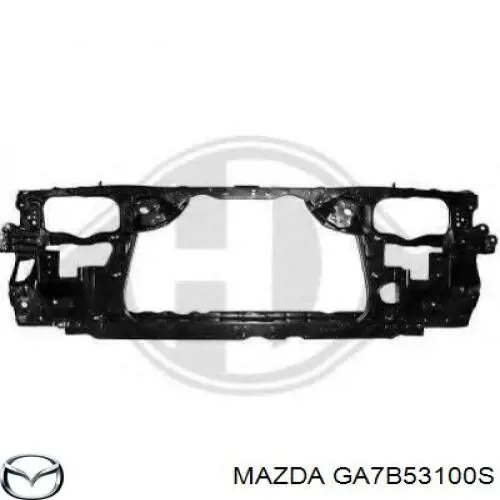  Soporte de radiador Mazda 626 4