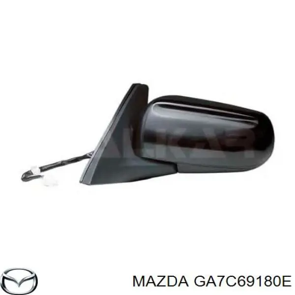  Espejo de retrovisor izquierdo Mazda 626 4