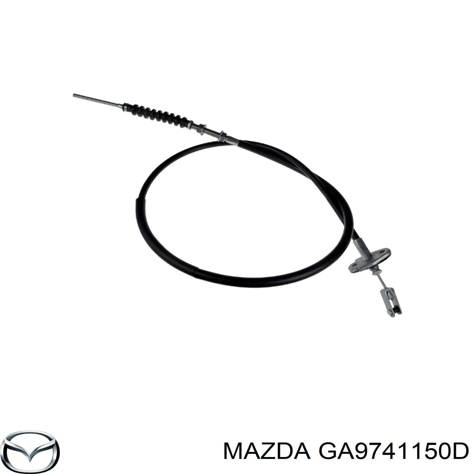 GA9741150D Mazda cable de embrague
