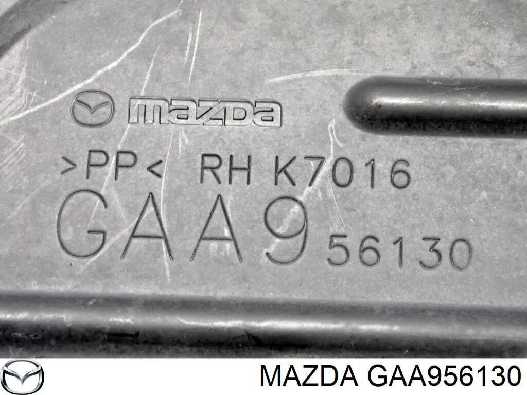 Comprar GAA956130 Mazda Paso de rueda delantero derecho