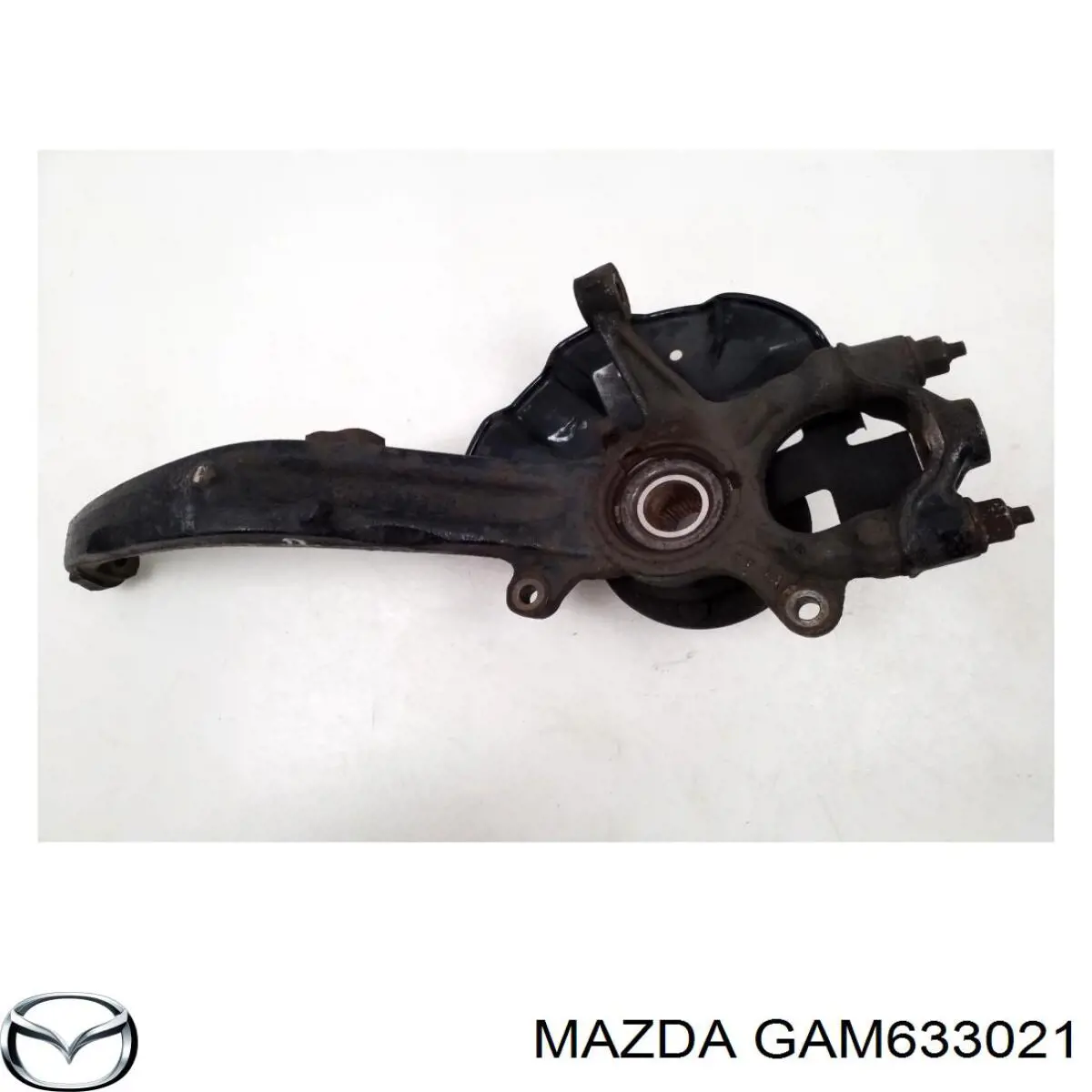 Muñón del eje, soporte de rueda, delantero derecho para Mazda 6 (GH)