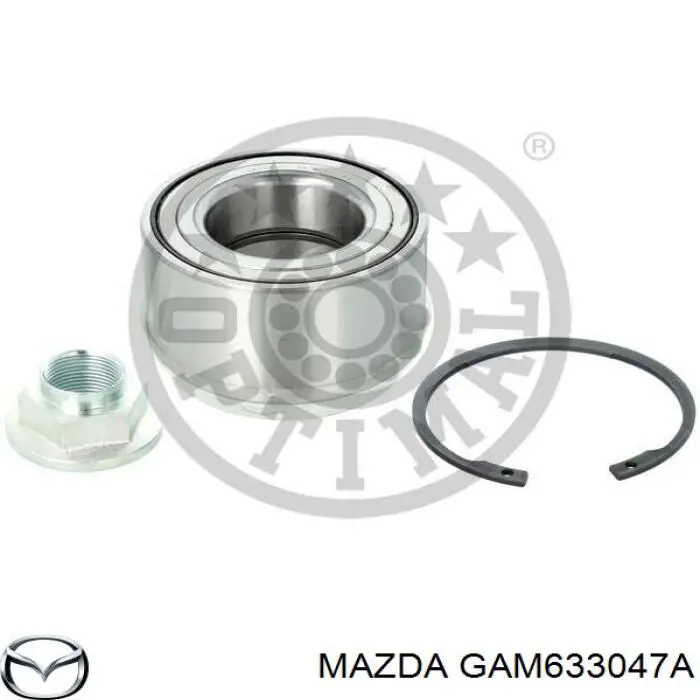GAM633047A Mazda cojinete de rueda delantero