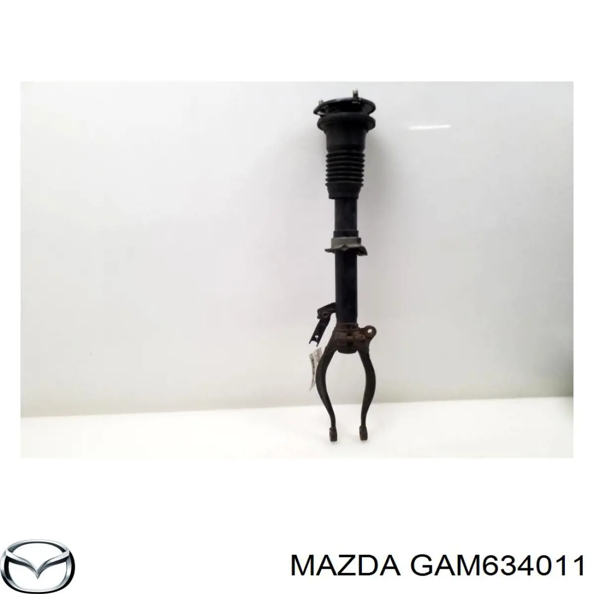 GAM634011 Mazda muelle delantero derecho