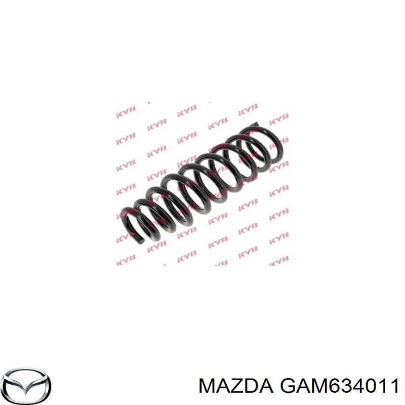 Comprar GAM634011 Mazda Muelle delantero derecho