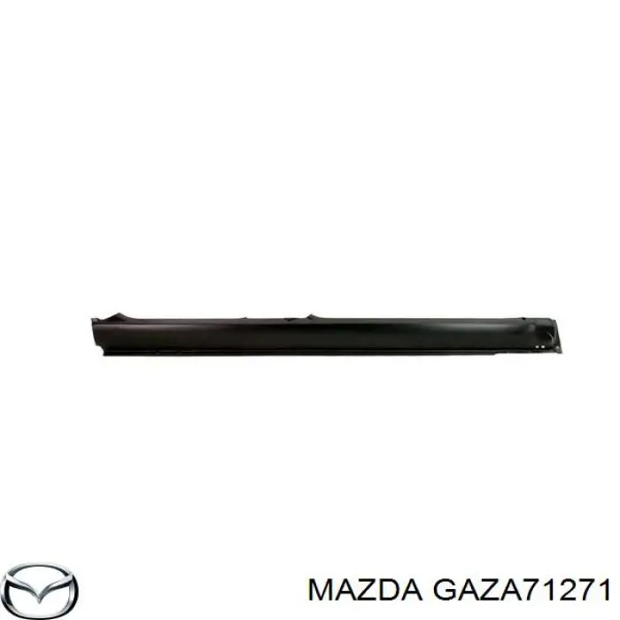 Chapa de acceso izquierda para Mazda 626 (GE)
