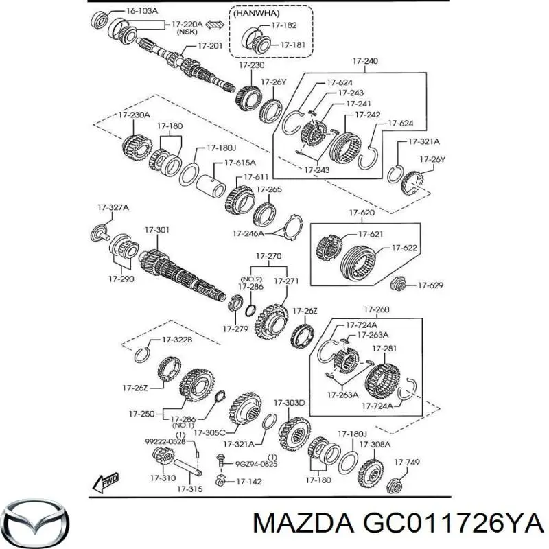 GC011726YA Mazda