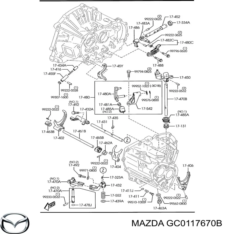  Mazda GC0117670B precio, desde  