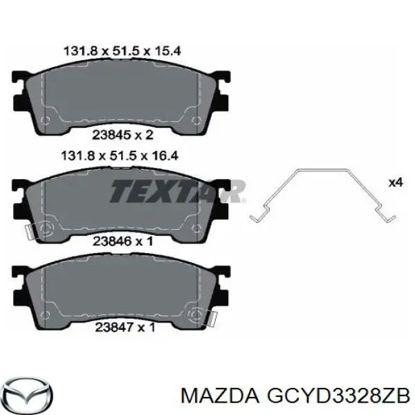 GCYD3328ZB Mazda