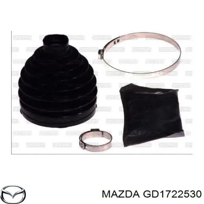 Comprar GD1722530 Mazda Fuelle de palier delantero exterior