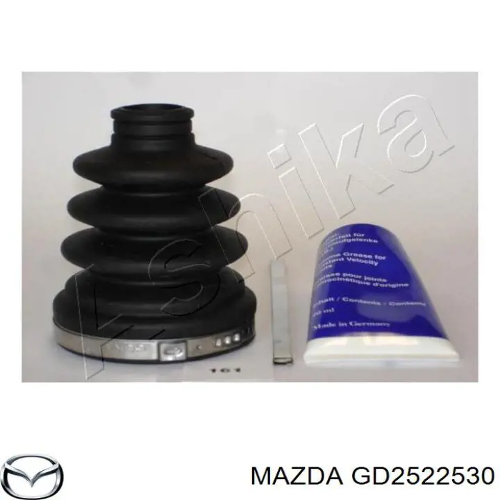 GD2522530 Mazda fuelle, árbol de transmisión delantero exterior