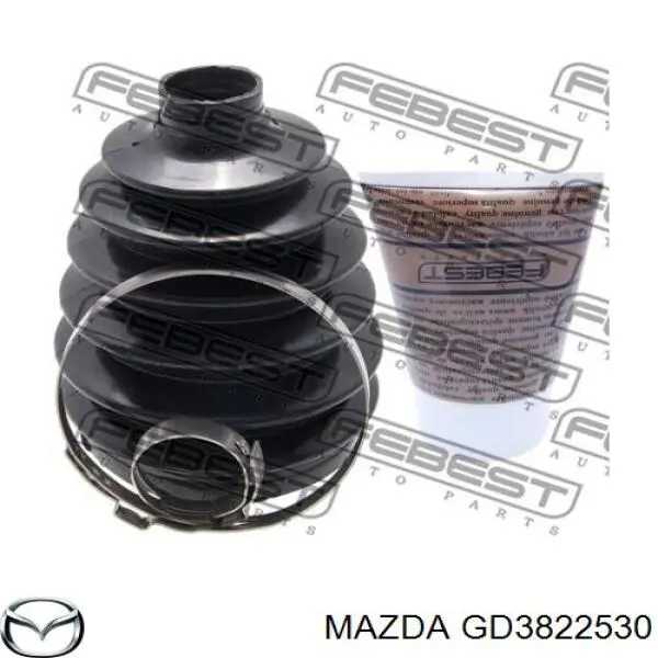 Fuelle exterior derecho de junta homocinética Mazda GD3822530 precio, desde 10,77 EUR