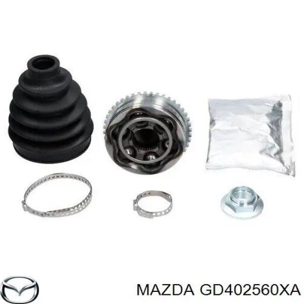 Semieje delantero izquierdo Mazda GD402560XA precio, desde 63,89 EUR