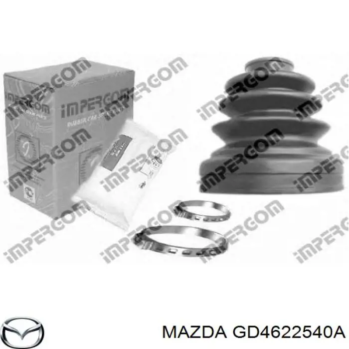 Comprar GD4622540A Mazda Fuelle de palier delantero exterior