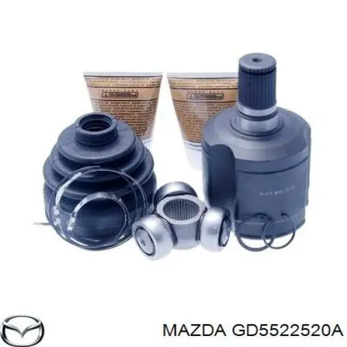 Junta homocinética interior delantera derecha para Mazda 6 (GG)