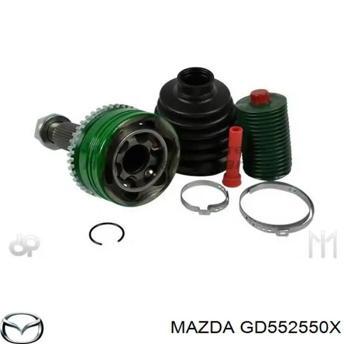 Árbol de transmisión delantero derecho para Mazda 6 (GG)